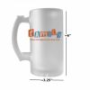 16 oz Frosted Stein Thumbnail