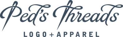 Ped's Threads Logo + Apparel